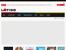 Tablet Screenshot of latidofilms.com